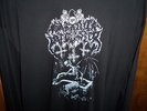 SATANIC WARMASTER LONGSLEEVE HOODIE BURZUM GOATMOON ABSURD THOR'S HAMMER