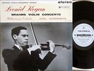 Leonid Kogan:Brahms Vln Concerto:Columbia SAX 2307:Orig Blue/Silver: NM As New