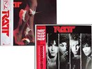 2xLPs Ratt S/T & Dancing Undercover (SAMPLE) Pearcy Crosby LA Metal Japan Mint-