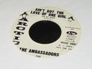 AMBASSADORS - AINT GOT THE LOVE OF ONE GIRL - US ARTIC WDJ-Indemand killer- HEAR