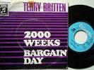45 Terry Britten - Bargain Day RARE OZ PSYCH FREAK-OUT with PS