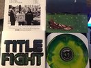 Title Fight floral green rare lp lockin out wonder years transit cold world WB
