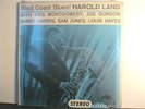 Harold Land-West Coast Blues Jazz LP-Rare Orig Jazzland-Stereo-SEALED