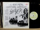 Slayer - The Heavy Metal Nightmare Continues RARE LIVE LP Woodstock August 31
