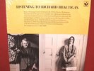 Richard Brautigan Original LP Listening To 1970 Hippie In Shrinkwrap RARE