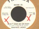 RARE NORTHERN SOUL  EMANUEL LASKEY    DON'T LEAD ME ON BABY     THELMA