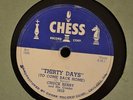 Chuck Berry Chess 1610 78 RPM Thirty 30 Days and Together