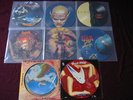 8 PICTURE-DISC's  Magnum, Molly Hatchet, Great White, Kreator, Liar, Toto....