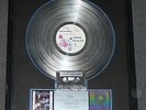 Prince Purple Rain RIAA Award an Prince  Platin Award ( goldene Schallplatte )