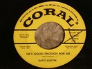 NORTHERN SOUL RARITY  PATTI AUSTIN HE'S GOOD ENOUGH FOR ME