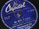 GENE VINCENT - be bop a lula/woman love  TURKISH PRESSING 78 RPM RECORD
