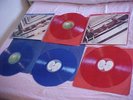 *BEATLES* 1962 : 1966 / 1967 : 1970 - 1978 UK *RED / BLUE VINYL* 4LP £6.50 P&P