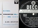 KARL RICHTER / Handel Organ Concertos Vol.1 / UK DECCA FFSS WB BB SXL 2115, ED1