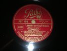 RARE  3 x 78 rpm  FRENCH PATHE  / RAVEL  piano concerto EMILE  PASSANI / FOURNET