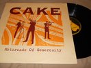 Cake Motorcade Of Generosity ORIGINAL Capricorn Promo Only 1994 WITH POSTER