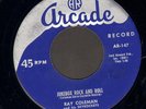 ROCKABILLY 45 Ray Coleman JUKEBOX ROCK AND ROLL on ARCADE 147 clean