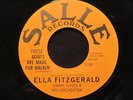 ELLA FITZGERALD These Boots Are Made Salle Mod Dancer R&B Popcorn 45 HEAR