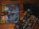Guns N' Roses - Appetite for Destruction - 1ST PRESS Banned LP with Stickers 