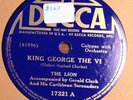 THE LION ATILLA  King George Modern Times Decca 17321 10