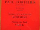 PAUL TORTELIER & WEISZ/Schubert  Arpeggione & Grieg Sonata/ VSM FALP 570 red/sil