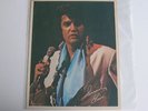 ELVIS BURNING LOVE LP W/ MINT BONUS PHOTO -  ORIGINAL BLUE CAMDEN LABEL