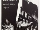 Wilson Audio H-1 77 James WELCH organ CONCERT audiophile NM LP w/insert 1977