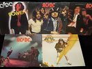 AC/DC   5xLot  Bon Scott   1st US Press Voltage/Blood/Hell/Powerage/Rock/ VG VG+