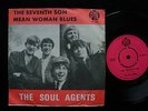 SOUL AGENTS The Seventh Son RARE UK Freakbeat Danish 45+ PS issue RARE Psych
