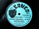 JAH LION-Melody For Negus-/UK ’83 CONGO (COS 2) Shaka killer 7” ORIGINAL