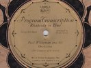 VICTOR PROGRAM TRANSCRIPTION L-24001 - WHITEMAN / GERSHWIN W/ RARE ORIG SLEEVE