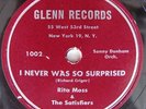 RITA MOSS SATISFIERS GLENN 1002 I NEVER WAS SO SURPRISE