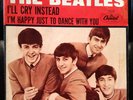Beatles RARE I'll Cry Instead picture sleeve and 45rpm record Capitol 5234 Nice
