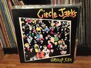 Circle Jerks - Group Sex ORIGINAL frontier punk black flag red cross