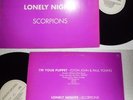 SCORPIONS Lonely Nights ELTON JOHN I'm Your Puppet PROMO 12