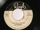 RARE DOO-WOP 45/ THE HEPSTERS 