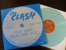 THE CLASH  FIRST NIGHT WHITE RIOT TOUR  LIMITED EDITION BLUE VINYL  RARE PUNK
