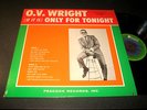 O.V. Wright LP ABC BACK BEAT (If It Is) Only For Tonight SOUL R&B
