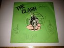 The Clash - White Man In Hammersmith Palais  AUTOGRAPHED 7