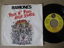 The Ramones 45 + Picture Slv. Rock 'N' Roll High School PROMO