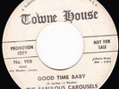 NORTHERN SOUL 45 RPM - THE FABULOUS CAROUSELS on TOWNE HOUSE