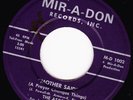 NORTHERN SOUL 45 RPM - THE ASCOTS on MIR-A-DON RECORDS