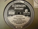 EDISON 52319 BA ROLFE Deep Hollow/To-Day Is To-Day  ELECTRIC EE+