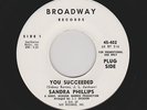 '65 NORTHERN/Deep Soul SANDRA PHILLIPS You Succeeded/When Midnight Comes HEAR