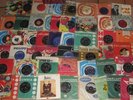 COLLECTION OF 60,S SINGLES LISTED & TESTED & CASE BEATLES YARDBIRDS MINDBENDERS