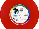 U2 Desire Australia Island 1988 2-track red vinyl 7inch 45 PS 7