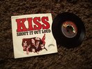 Kiss - Shout It Out loud ... rare german release ... round logo ... top