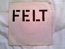 First single by Felt - Index - original cover made by Lawrence, not a bootleg