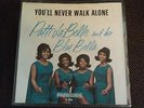 PATTI La BELLE & BLUE BELLS PICTURE SLEEVE PARKWAY RARE YOU'LL NEVER WALK ALONE