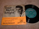 ELVIS PRESLEY 'GOOD ROCKIN TONIGHT EP 7EG8256 GREEN HMV RARE 1st PRESS G+ £15