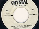 Derrick Harriott - Reach Out I'll Be There RARE ROCK STEADY CRYSTAL + Autograph